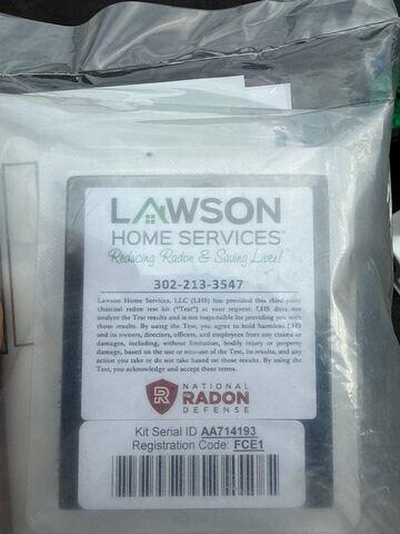 Radon Test Kit
