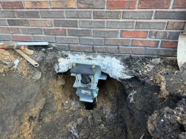 Helical Piers Stabilization