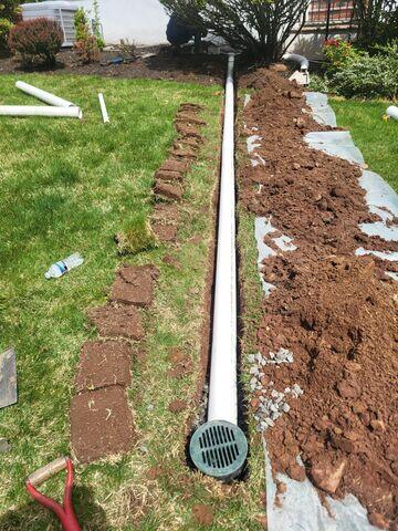 Discharge Line Installation