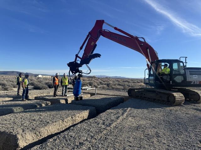 Wide View of Installation