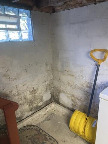 Discolored and Damaged Walls