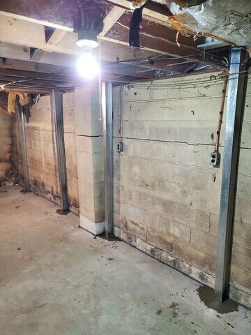 PowerBrace Wall Support Installed