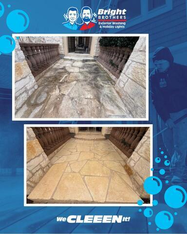 Entrance Way Deep Cleaning and Brightening