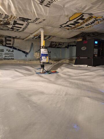 After- SmartSump and CleanSpace