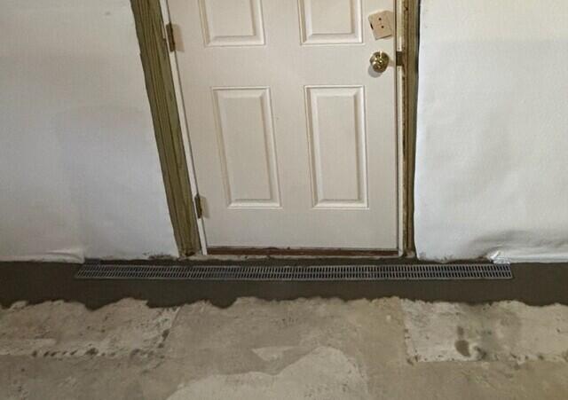 TrenchDrain Grated Basement Drain