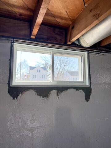 After Basement Window Replacement