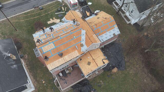 Middle of Roofing Project in Covington, KY