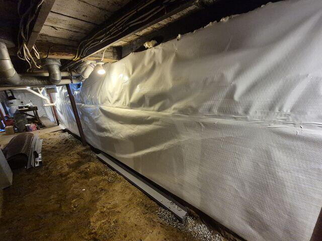 Basement Wall Encapsulation