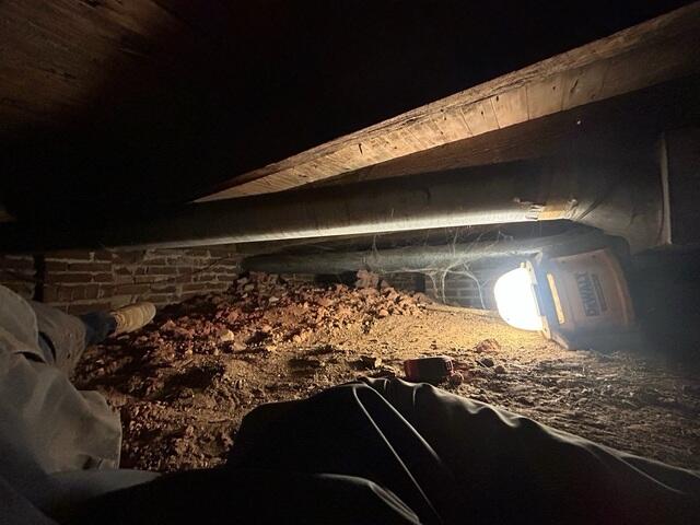 Crawl Space before