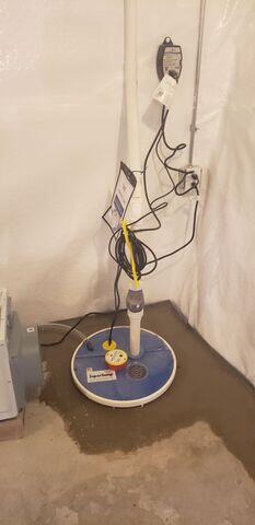 SuperSump Connected to WaterGuard