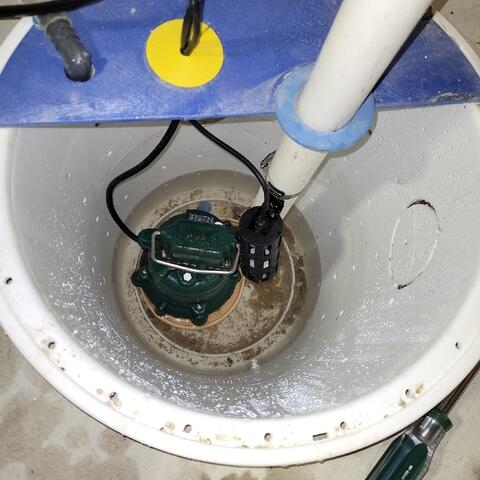 Checking Inside the SuperSump Pump