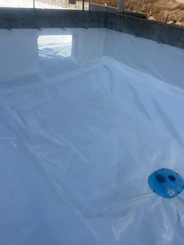 Completed Crawlspace Encapsulation During Fire Rebuild with Sump Pump