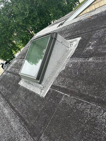 Skylight needs repair
