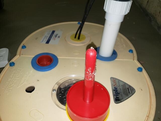 UltraSump® Installed - Close Look