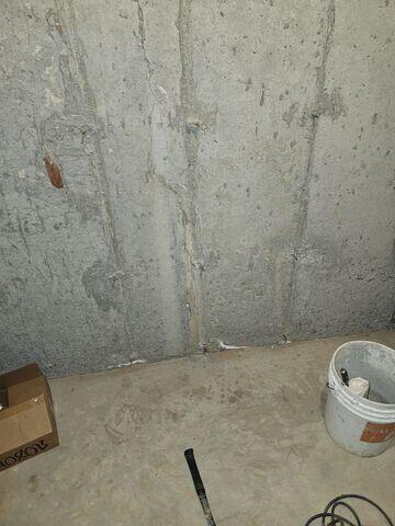 Before Installation - Wall Crack