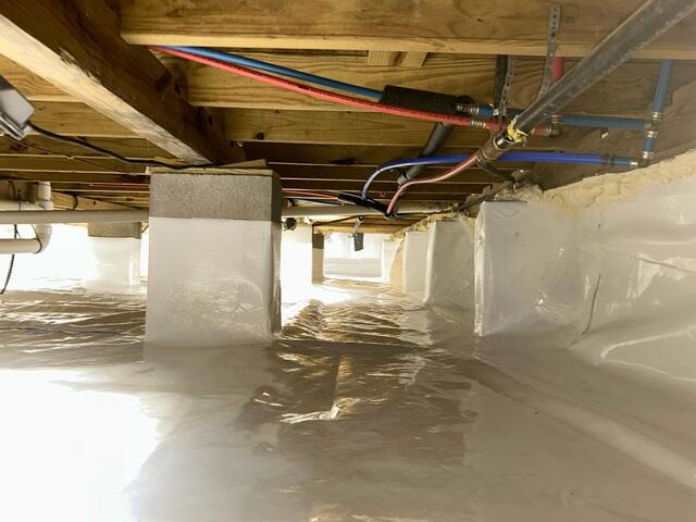 Crawl Space Sealed