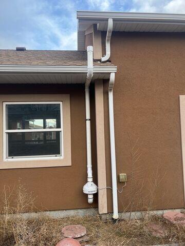Exterior radon Reduction System