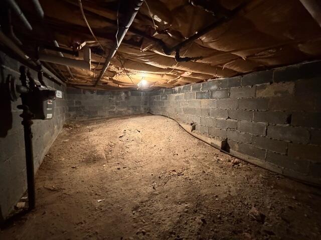 Dirt Crawl Space