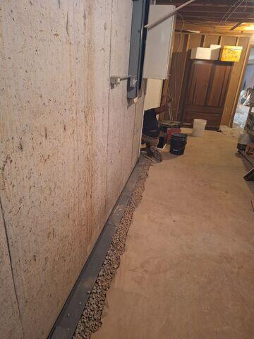 French Drain Installation