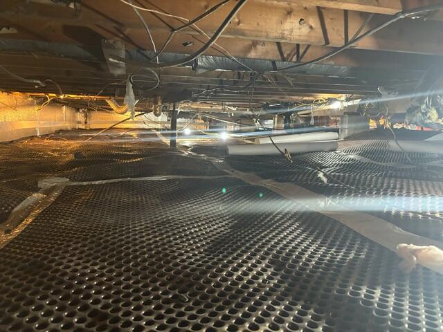 Drainage Matting Installation