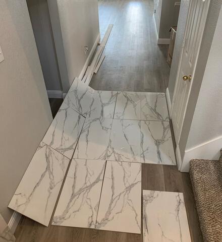 Bathroom Remodeling in McKinney TX - Tile Layout and Design Planning