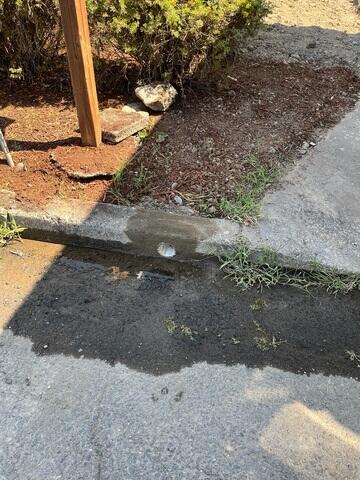 Curb Hole For Drainage