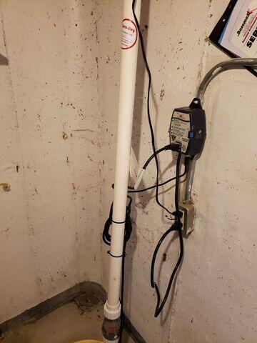 SuperSump Pump, Battery & Wiring