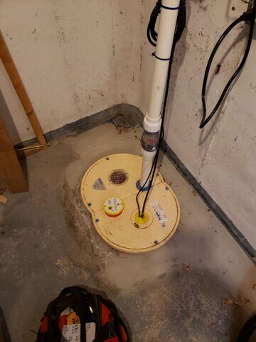 SuperSump System Installed