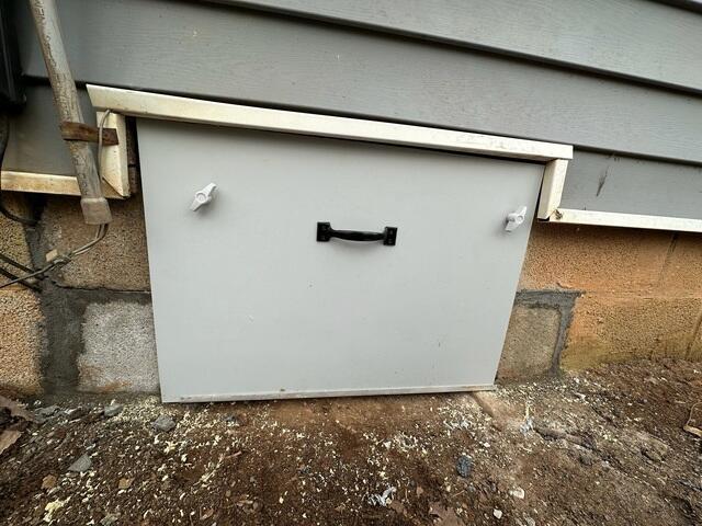 New Crawl Space Door