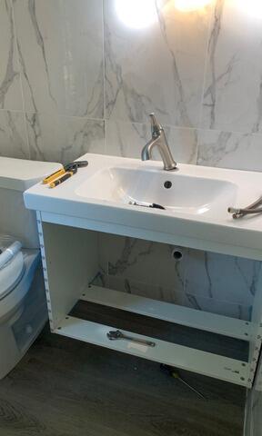 Bathroom Remodeling in McKinney TX - Final Fixtures and Plumbing