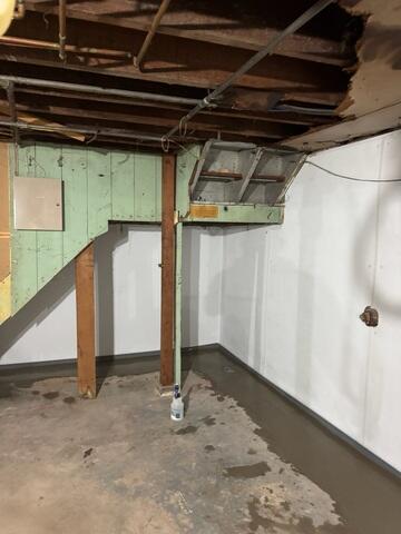 Beautiful and Bright Basement Walls