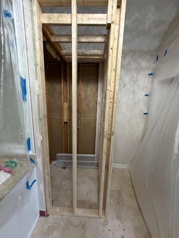 Tapping off the room