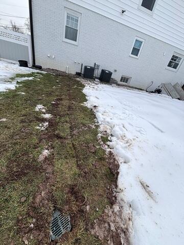 Buried Discharge Line