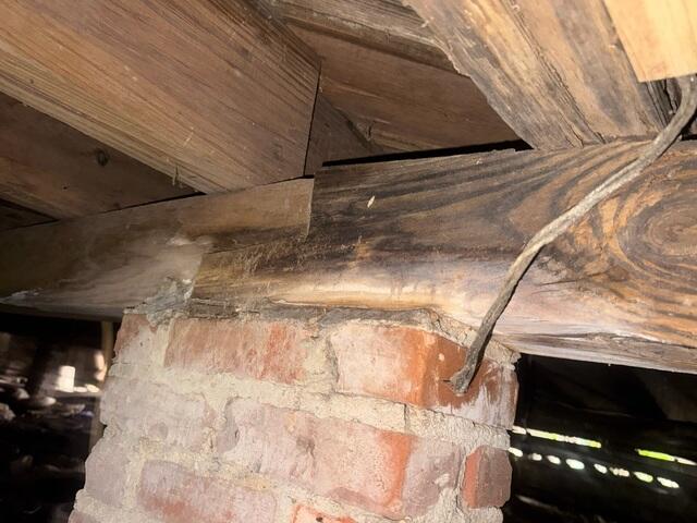 Main Beam Starting to Fail