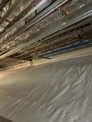 CleanSpace Vapor Barrier On Foundation Walls