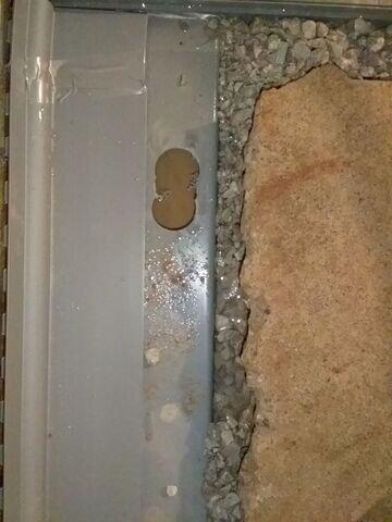 During WaterGuard® Installation