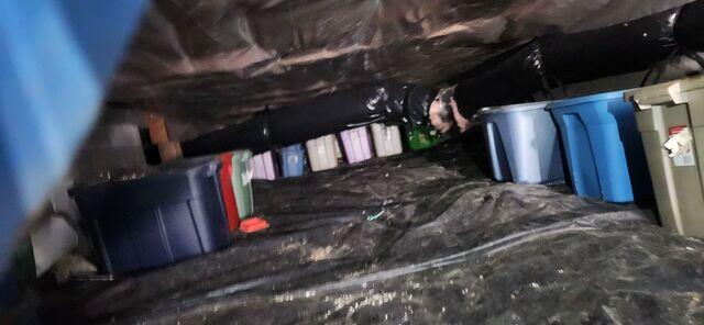 Crawl Space Storage