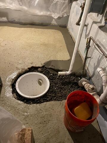 Sump System Installation