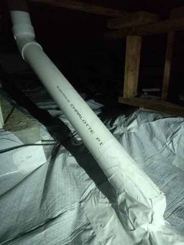 Vapor Pipe Penetration