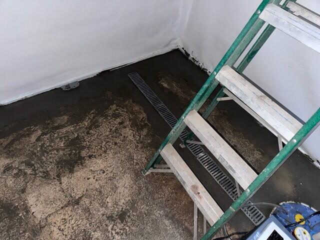 TrenchLock Drainage System Removes Water