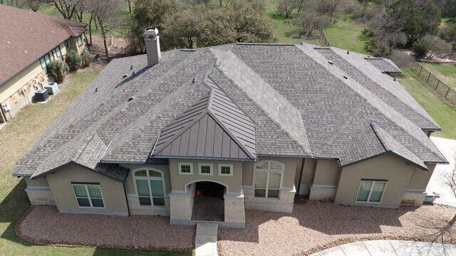 After of a Havenwood roof replacement in New Braunfels.