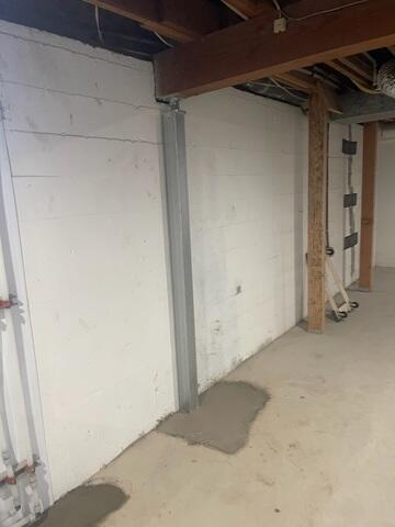 Replacement of Old Support Beam