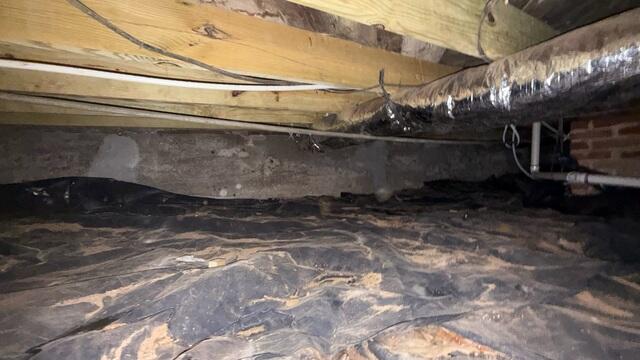 Crawl Space Before