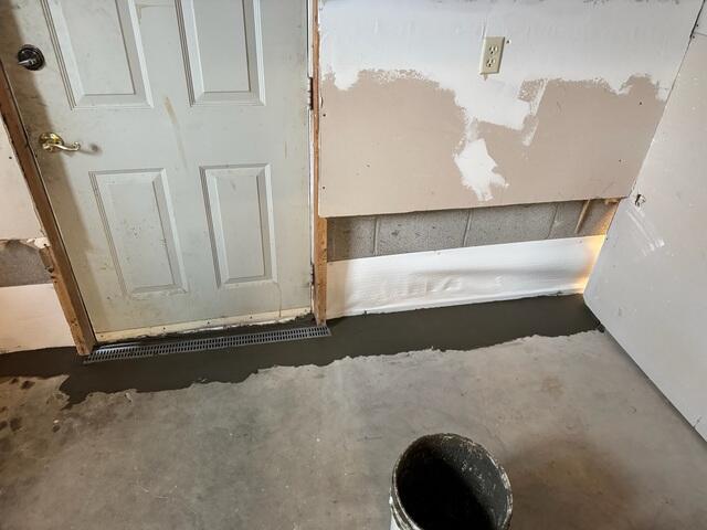 Interior Waterproofing in Versailles, Kentucky