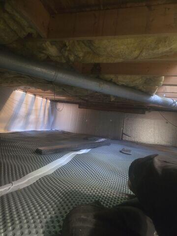 Encapsulation Process: Drainage Matting