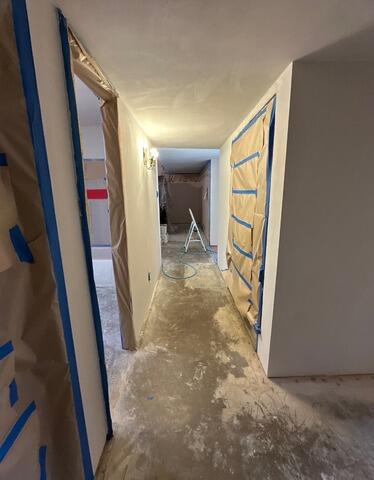 Interior Preparation After Water Damage in Plano, TX - Flooring Removal and Wall Repair