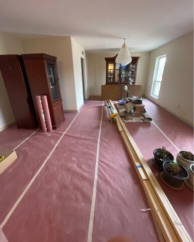 Interior Protection and Wall Texture Preparation in Plano, TX - Water Damage Restoration