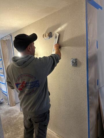 Texture Finishing - Water Damage Restoration in Plano, TX