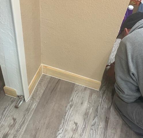 Baseboard Installation - Water Damage Restoration in Plano, TX