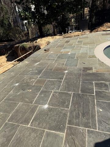 A smooth, level slab